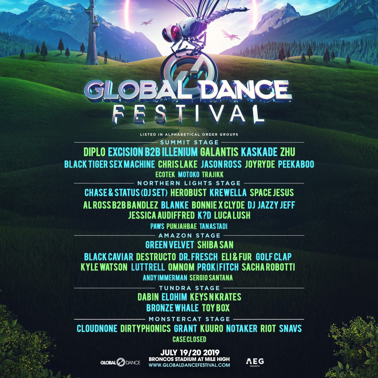 Festival Global Dance Festival Denver, Colo.