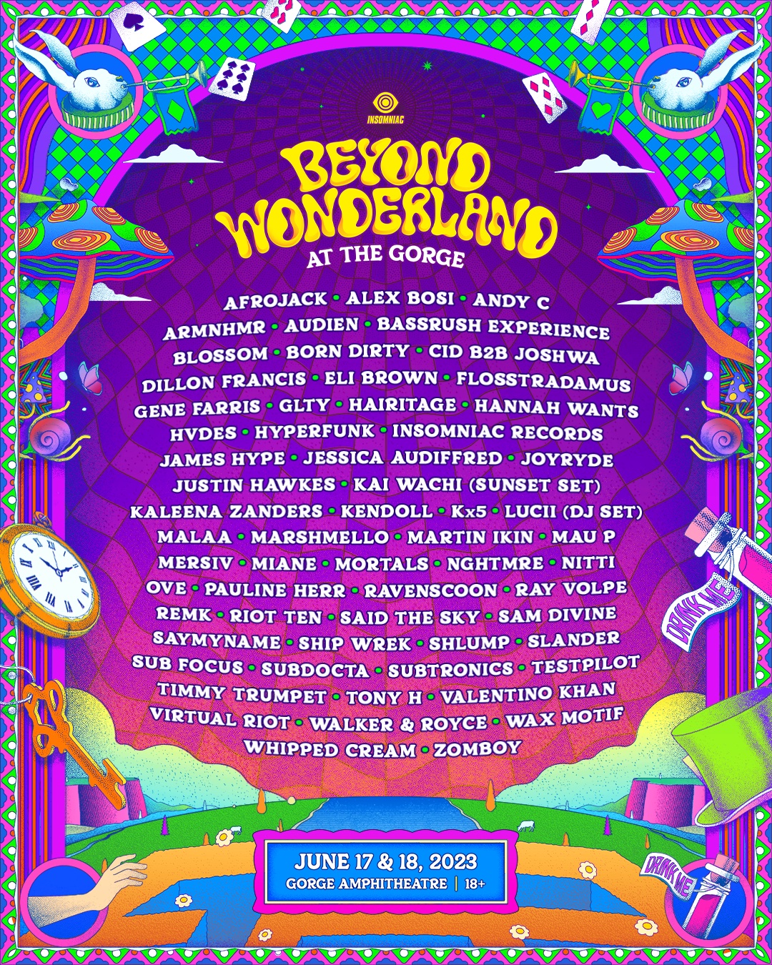 Festival Beyond Wonderland at The Seattle, Wash. tickets and